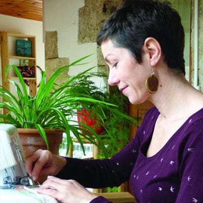 Clémentine en plein travail